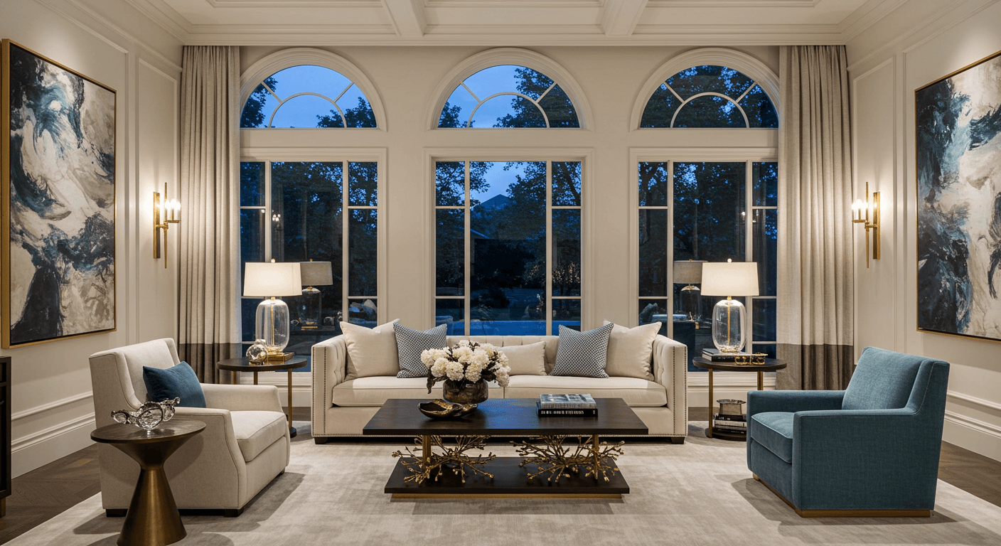 Luxury interior background