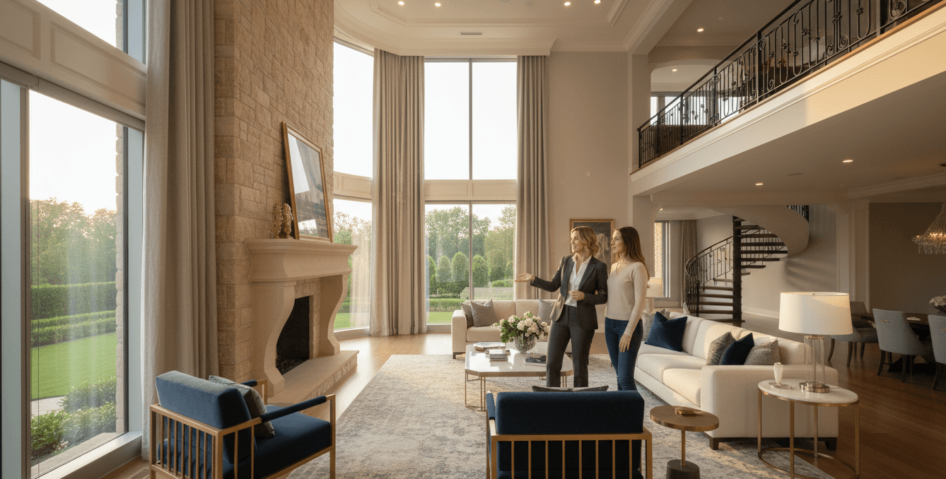 Luxury real estate consultation